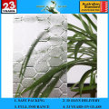 3-8mm Clear Karatachi Patterned Glass com AS / NZS 2208